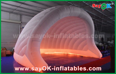 Açık hava şişme çadır 210D Oxford LED şişme hava çadırı Kubbe şişme igloo çadırı parti için su geçirmez