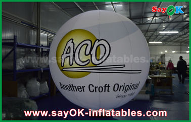 Logo Baskı ile Su geçirmez 0.2mm PVC Hava Şişirilebilir Şişme Balonlar