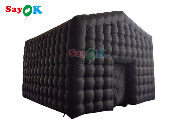 5.5x4.9x4.3mH arka bahçe şişme gece kulübü çadırı Disko ışığı ile