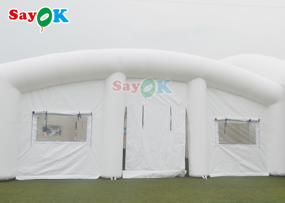 PVC Su Geçirmez Beyaz Düğün Şişme Hava Çadırı Açık Hava Çadırı Darbe