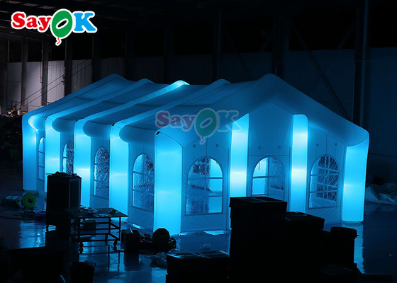 Özel Parti Gece Kulübü Yapısı Şişme Bar Çadırı Beyaz Renk