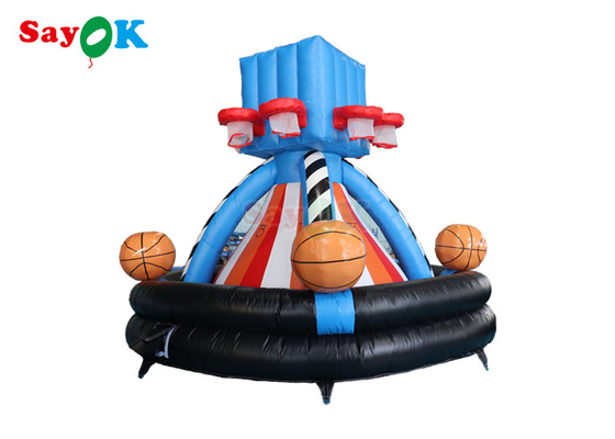 5m Komik Şişme Basketbol Pota Toss Oyunu Dev Şişme Fırlatma Oyunu