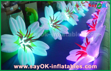 Şişme Çiçek Zincir Dekorasyon / Düğün Sahne Şişme Işık Dekorasyon