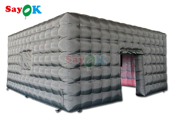 Taşınabilir şişilebilir küp çadır salonu parti su geçirmez gece kulübü ev disko çadırı