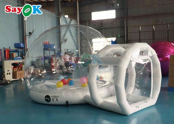 Ticari kalite PVC Bubble House Çocuklar Partisi Açık Kubbe Balon Bahçe Çadırı