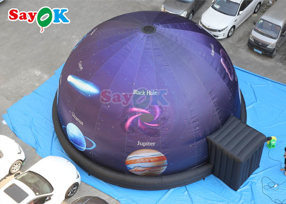 Taşınabilir şişme Planetarium Çadırı 360 Mobil Projeksiyon Planetarium Kubbe Etkinlik Çadırı