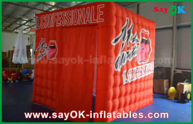Şişme Parti Çadır Özel Kırmızı Olay Dekorasyon Kiralık Şişme Aydınlatma Photo Booth Çadır