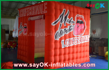 Şişme Parti Çadır Özel Kırmızı Olay Dekorasyon Kiralık Şişme Aydınlatma Photo Booth Çadır