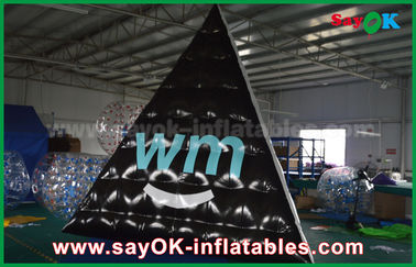 Su geçirmez PVC Havaya Uçurmak Piramit Logo Baskı Promosyon için Şişme Ürünler