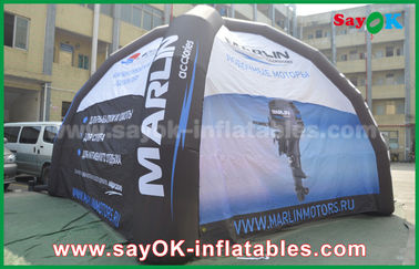 Hava Kamp Çadırı Sergi Partisi Dekorasyonu İçin Özelleştirilmiş Baskı Logosu Şişme Hava Çadırı
