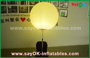 190 D Naylon Kumaş Rüzgar Geçirmez LED Şişme Top, Promosyon Şişme LED Balon