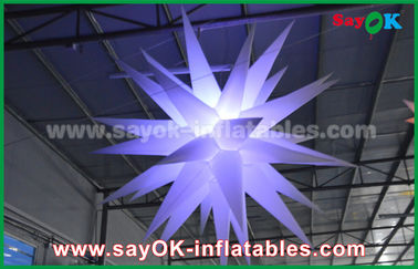 1.5m 190 D Naylon Reklam Şişme Aydınlatma Dekorasyon, Led Işık ile Şişme Yıldız