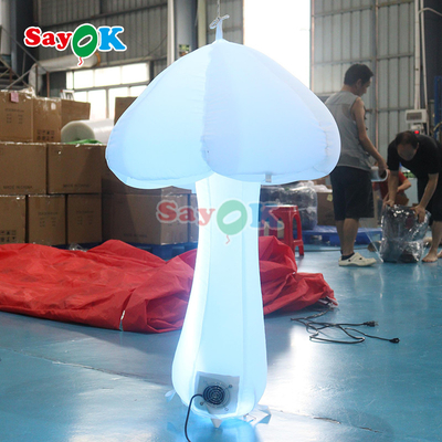 3.2FT Şişme Mantar Işık Noel Dekorasyonu Led Şişme Mantar