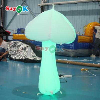 3.2FT Şişme Mantar Işık Noel Dekorasyonu Led Şişme Mantar