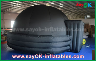 Çocuklar / Yetişkinler İçin Özelleştirilmiş 5m / 6m Dia Şişme Projeksiyon Dome Çadır
