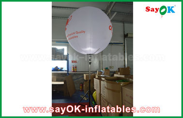 Reklam için özel 1.5m DIA Şişme Aydınlatma Dekorasyon, Tripod ile Stand Balon