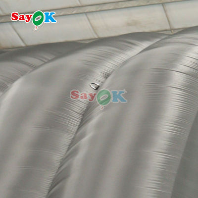 10x6x5.4mH Siyah Kubbe Partisi İçin Şişme Sahne Çadırı