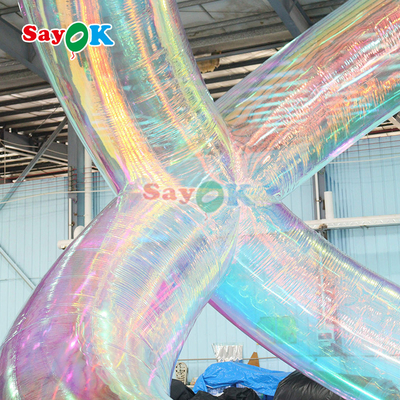 Renkli PVC Şişme X Top Şişme Balon Reklamı