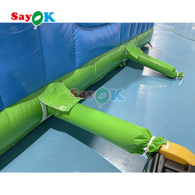 Çocuklar İçin Şişme Bouncer Kalesi Oyunu Şişme Ev Partisi Atlama Atlama ve Kaydırma Seçenekli Rüzgar Mühennisi Kombisi