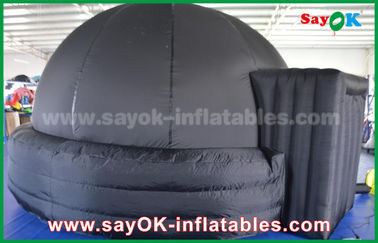 Hava Üfleyici / Kat Mat ile 360 ​​Derece PVC Tente Şişme Dome Çadır