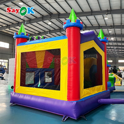 Sayok Şişme Bouncer House Castle PVC Şişme Bounce Slide Ticari Şişme Bounce Combo Slide Event için