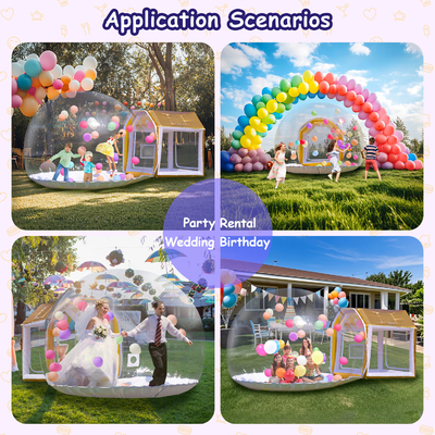 Eşsiz Bubble House şişme parti Bubble Balon House Çadır Çocuklar için
