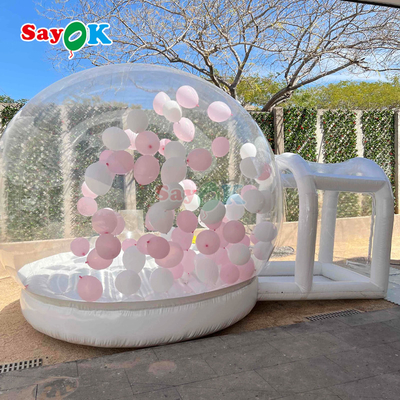 Sayok Bubble Bounce House hava etkinliği için şişme kabarcık ev