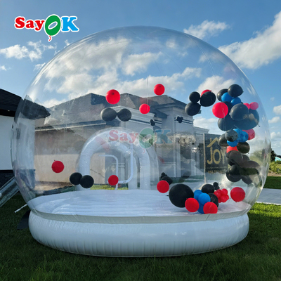 Şeffaf Sıçrayan Balon Evi Çocuklar İçin Şişme Parti Balon Evi