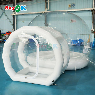 Sayok Şeffaf Bubble House Çocuklar için Trampolin Şişme Bubble House Dome