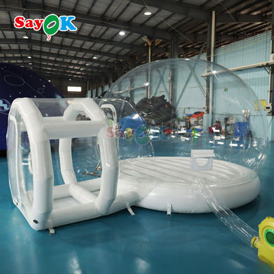 Sayok Şeffaf Bubble House Çocuklar için Trampolin Şişme Bubble House Dome