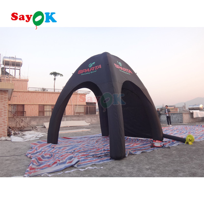 Toptan Şişirme Igloo Kubbe Marquee Kanopisi Büyük Şişme Çadır Dört Bacak Kamping Reklam için Şişme Örümcek Çadırı
