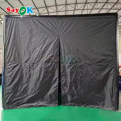 Toptan satış açık hava taşınabilir şişme golf simülatörü çadırı açık hava sporları için