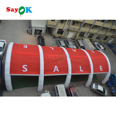 Dış Reklamı Şişme Spor Eğitim Tünel Su geçirmez Şişme Spor Çadırları Etkinlik için Kubbe