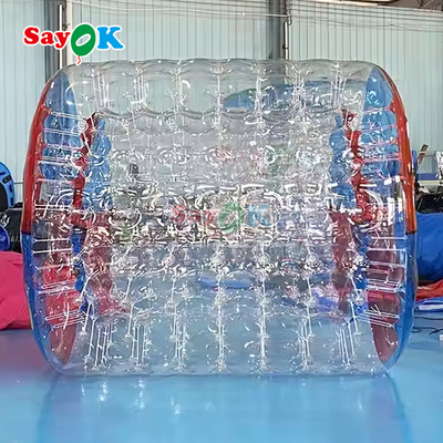Açık Hava Dev Şişme İnsan Hamster Zorb Topu Şeffaf Şişme Su Topu Yüzme Havuzu Su Parkı İçin