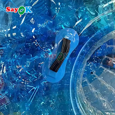 Açık Hava Dev Şişme İnsan Hamster Zorb Topu Şeffaf Şişme Su Topu Yüzme Havuzu Su Parkı İçin