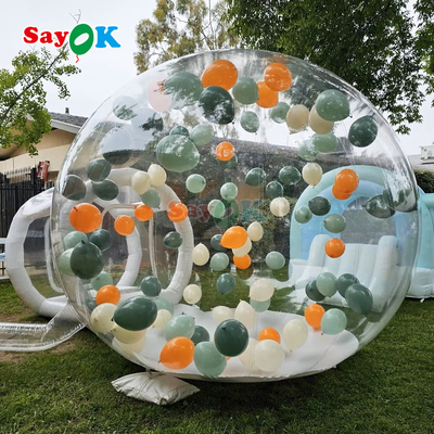 Açık Hava Şeffaf Balonlu Kabarcık Ev Şişme Balonlu Kabarcık Çadır Ev Çocuklar İçin