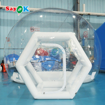 Özel Şeffaf Şişirme Mükemmel Bubble House Bubble House Dome Outdoor Party için