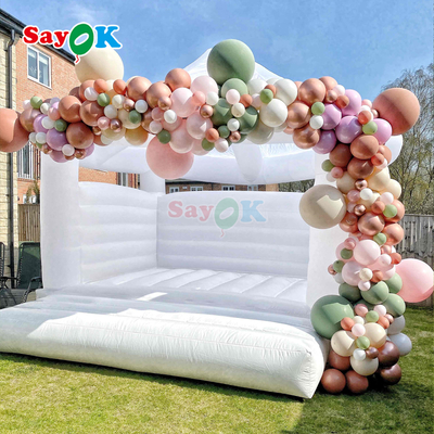Sayok Outdoor Inflatable Bouncy Castle Bouncing House for Wedding and Party