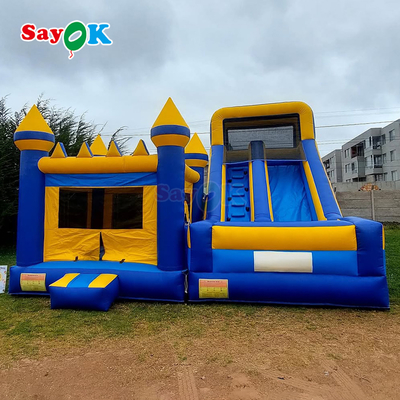 Sayok 23ft Ticari Şişme Zıplama Kalesi Açık Hava İçin Şişme Zıplama Kombinasyonu