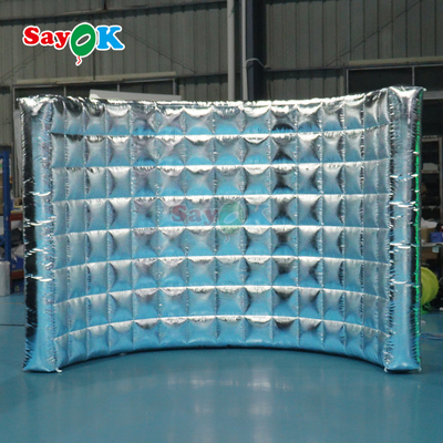 10ft Inflatable Photo Booth Wall with LED for Parties and Events