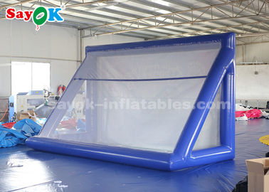 Şişme Futbol Gol Dayanıklı Şişme Spor Oyunları PVC Tente Dış Mekan Çekim Kapısı