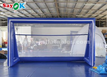 Şişme Futbol Gol Dayanıklı Şişme Spor Oyunları PVC Tente Dış Mekan Çekim Kapısı