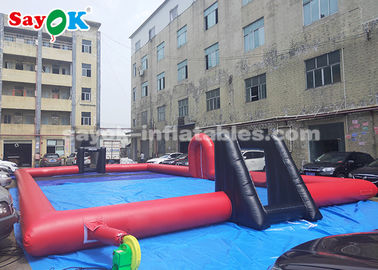 20 * 10 * 2m PVC Tente Şişme Spor Oyunları / Şişme Futbol Sahası