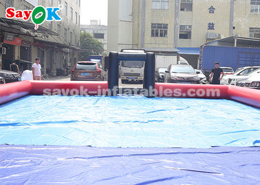 20 * 10 * 2m PVC Tente Şişme Spor Oyunları / Şişme Futbol Sahası