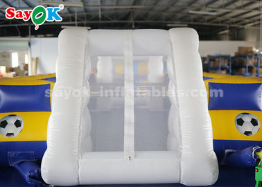 Dev Şişme Futbol 8 * 5m PVC Tente Şişme Spor Oyunları Şişme Futbol Sahası