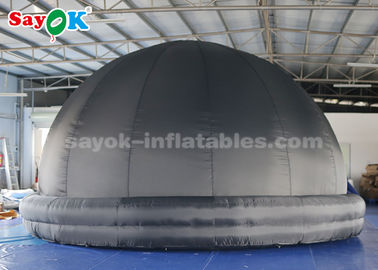 PVC Paspas Alev Geciktirici ile Siyah İki Alt Yüzük Şişme Planetarium