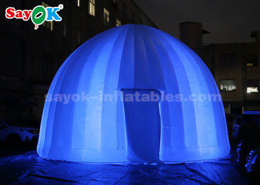 Promosyon Olay için Şişme Açık Çadır 8 Metre LED Aydınlatma Şişme Hava Dome Çadır