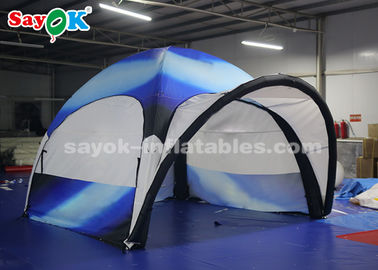 Şişme Açık Çadır Açık Kamp Dört Ayaklı Şişme Hava Çadırı UV Dirençli Nem Geçirmez