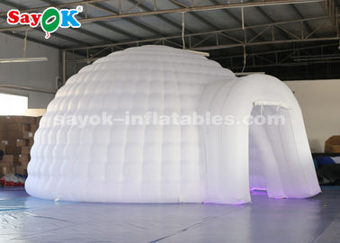 Parti, Düğün İçin Hava Üfleyicili Şişme Küre Çadır 5m Şişme Igloo Dome Çadır