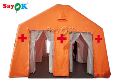 Şişme Acil Durum Çadırı Hastaları Kurmak İçin Hızlı İnşa Edilen Şişme Mobil Tıbbi Karantina Çadırı